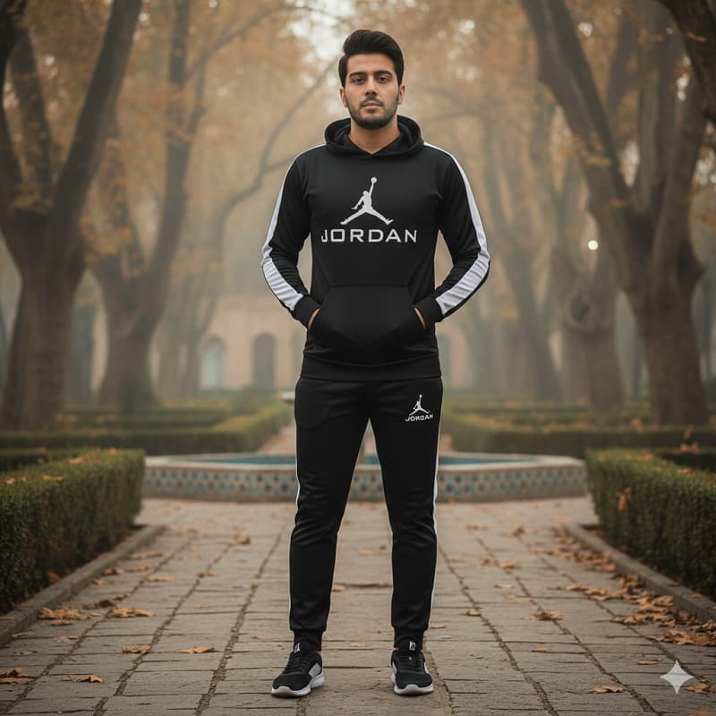 ست هودی شلوار جردن مردانه مدل Barsam